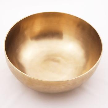 Nepal Klangschale Nr.46, Planetentonschale: Chiron von oben