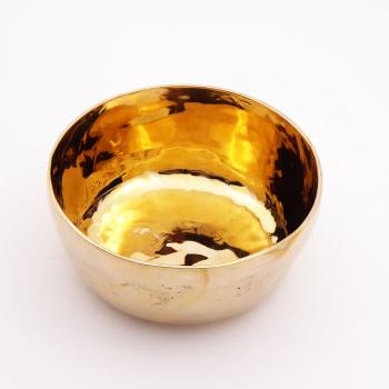 Orissa Klangschale Nr.28, Planetentonschale von oben