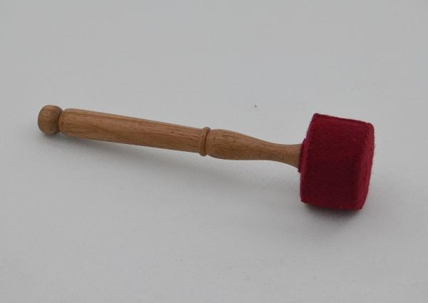 Kleiner Gummikernschlägel, rot